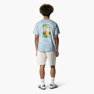 MINEOLA TEE | MUTED BLUE/WHITE