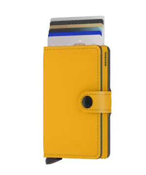 Miniwallet Vegan Yard Ochre/Ochre RFID Secure