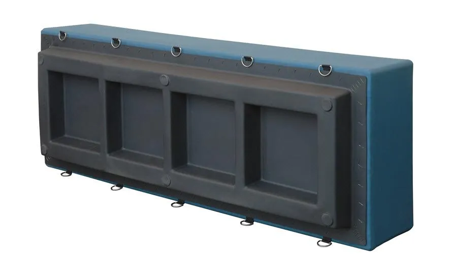 Moduform 450-11 Secure Seclusion Bed with Restraint Rings