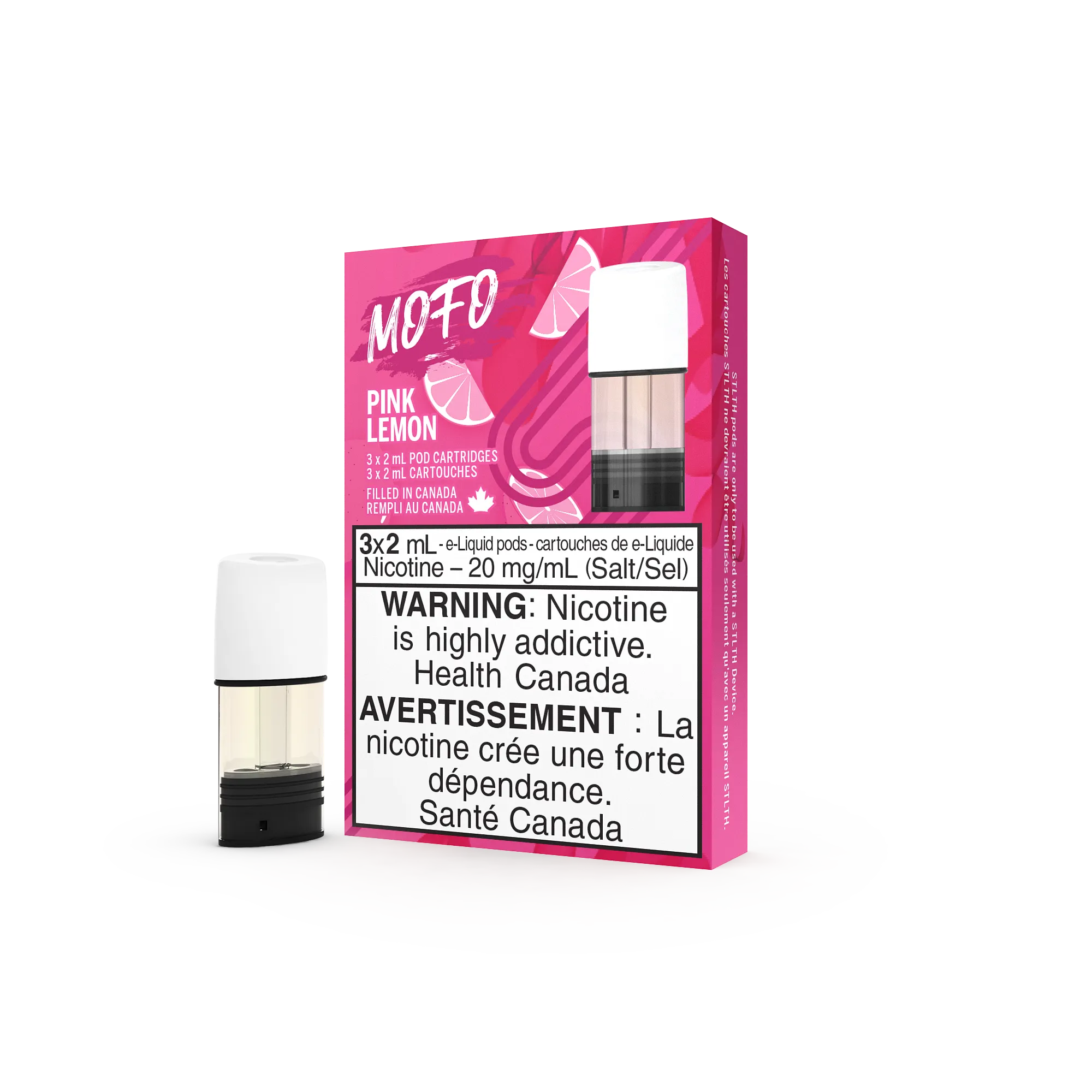MOFO Pink Lemon STLTH Pods