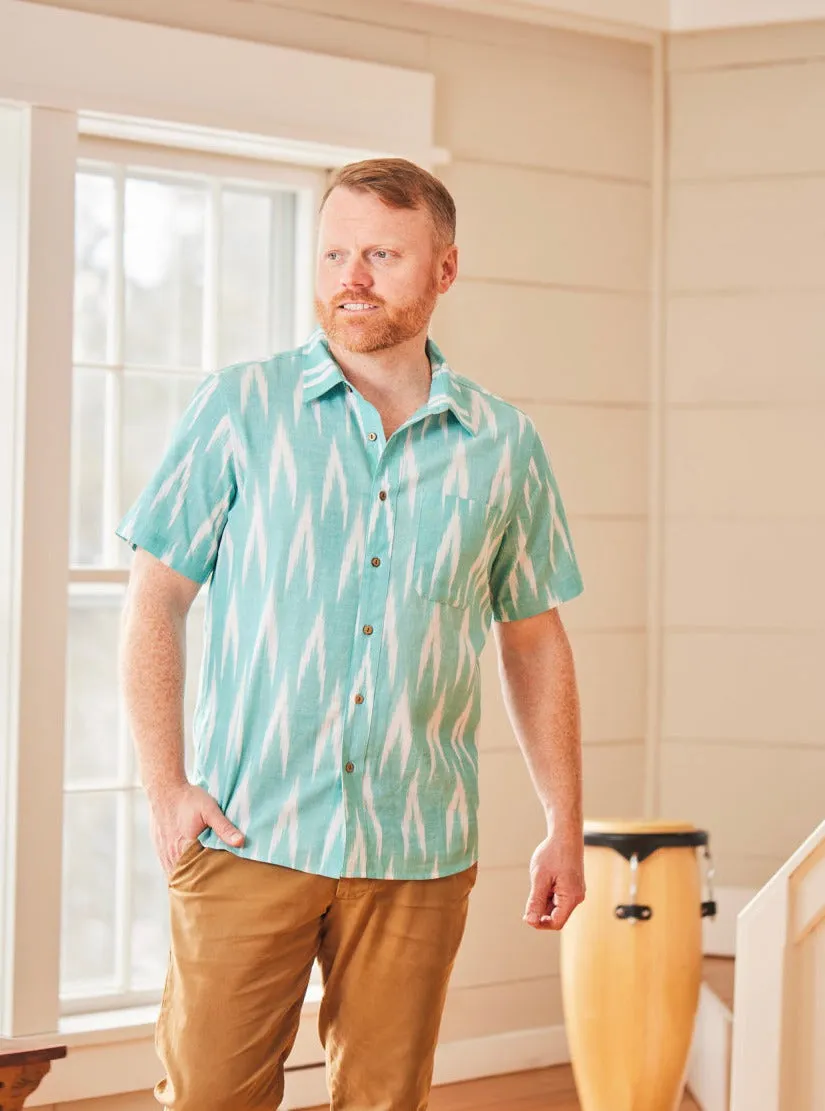 Mojito Mint Ikat Shirt