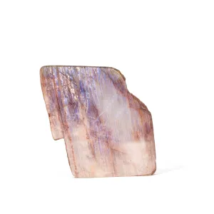 Moonstone 2.6 Inch 63.9 Gram Polished Crystal Slice - Russia