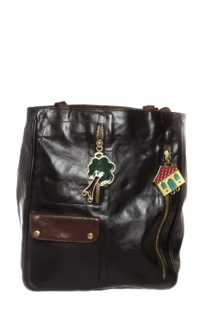 Moschino Black & Brown Handbag