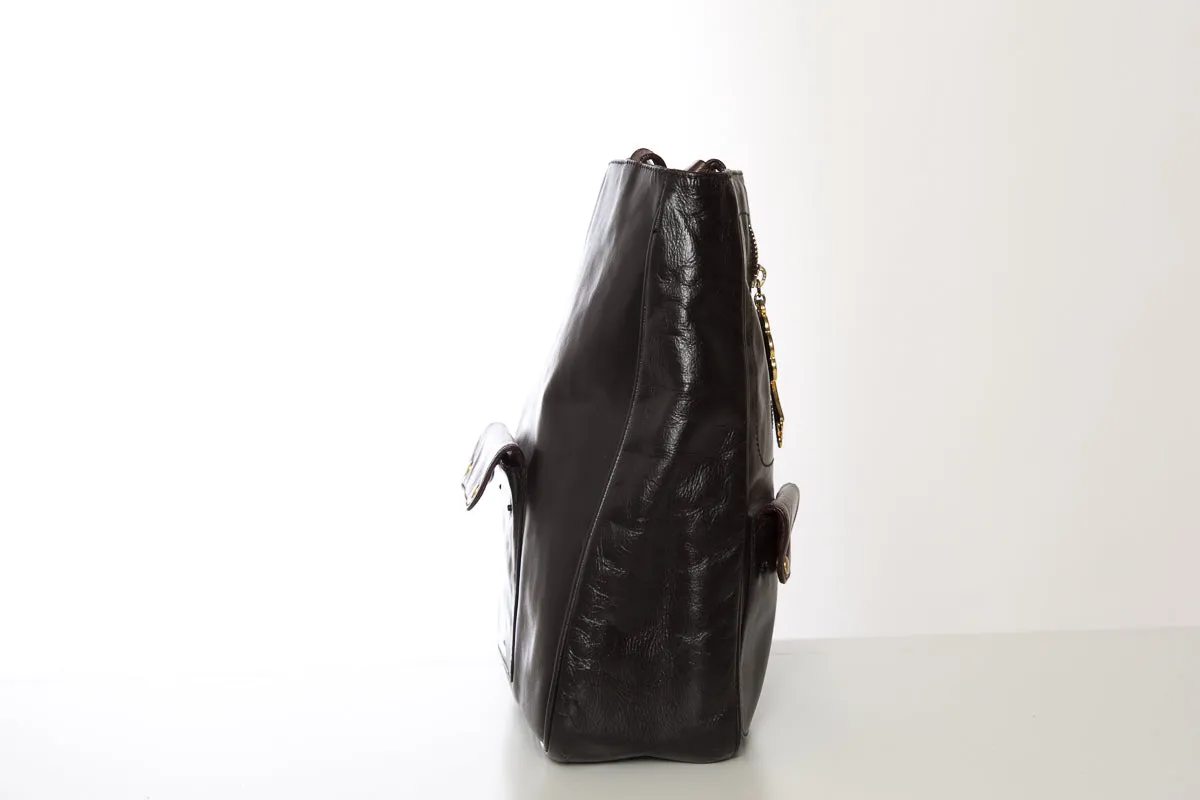 Moschino Black & Brown Handbag