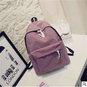 Muted Canvas Backpack