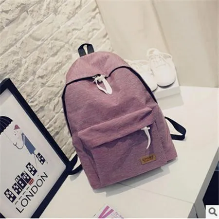 Muted Canvas Backpack