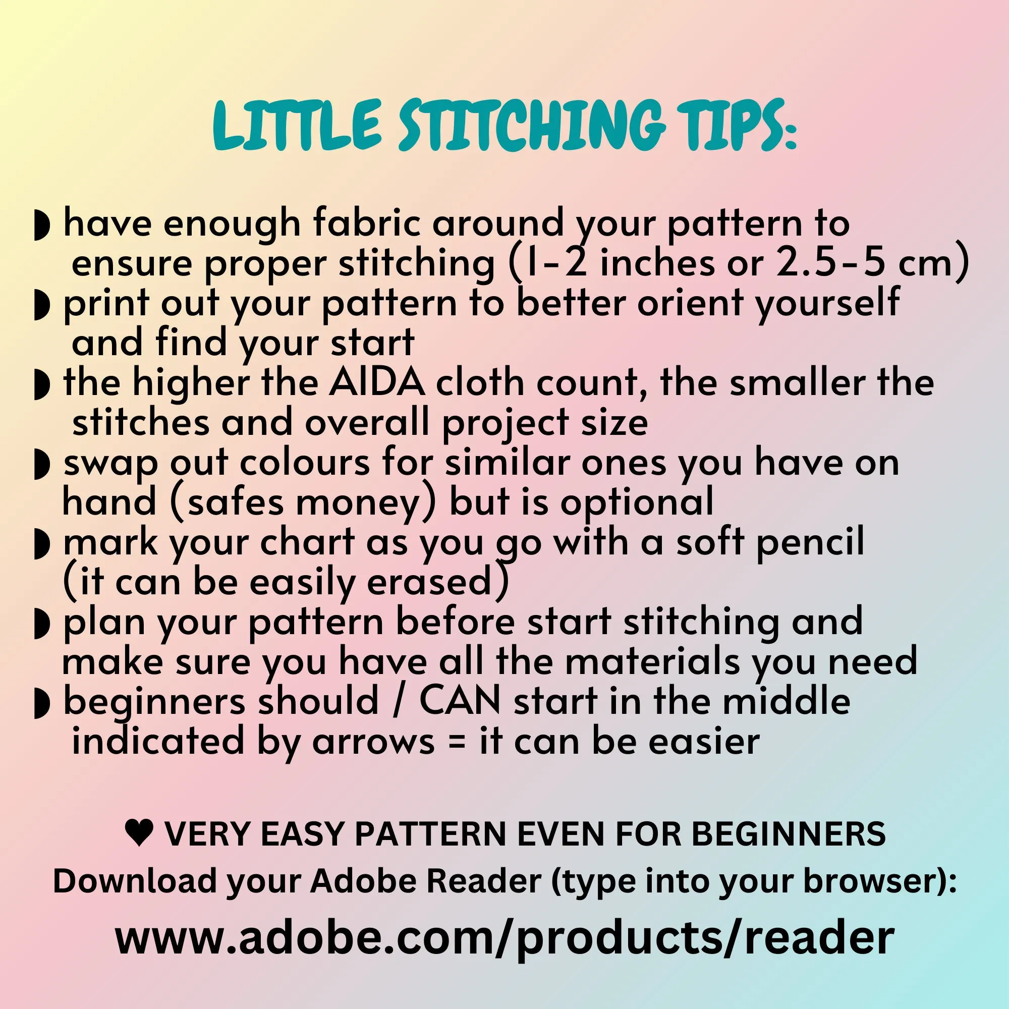 Muted Cross Stitch Pattern #1826