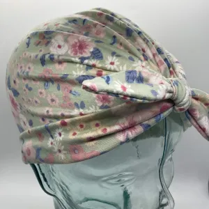 Muted Flowers Head Wrap