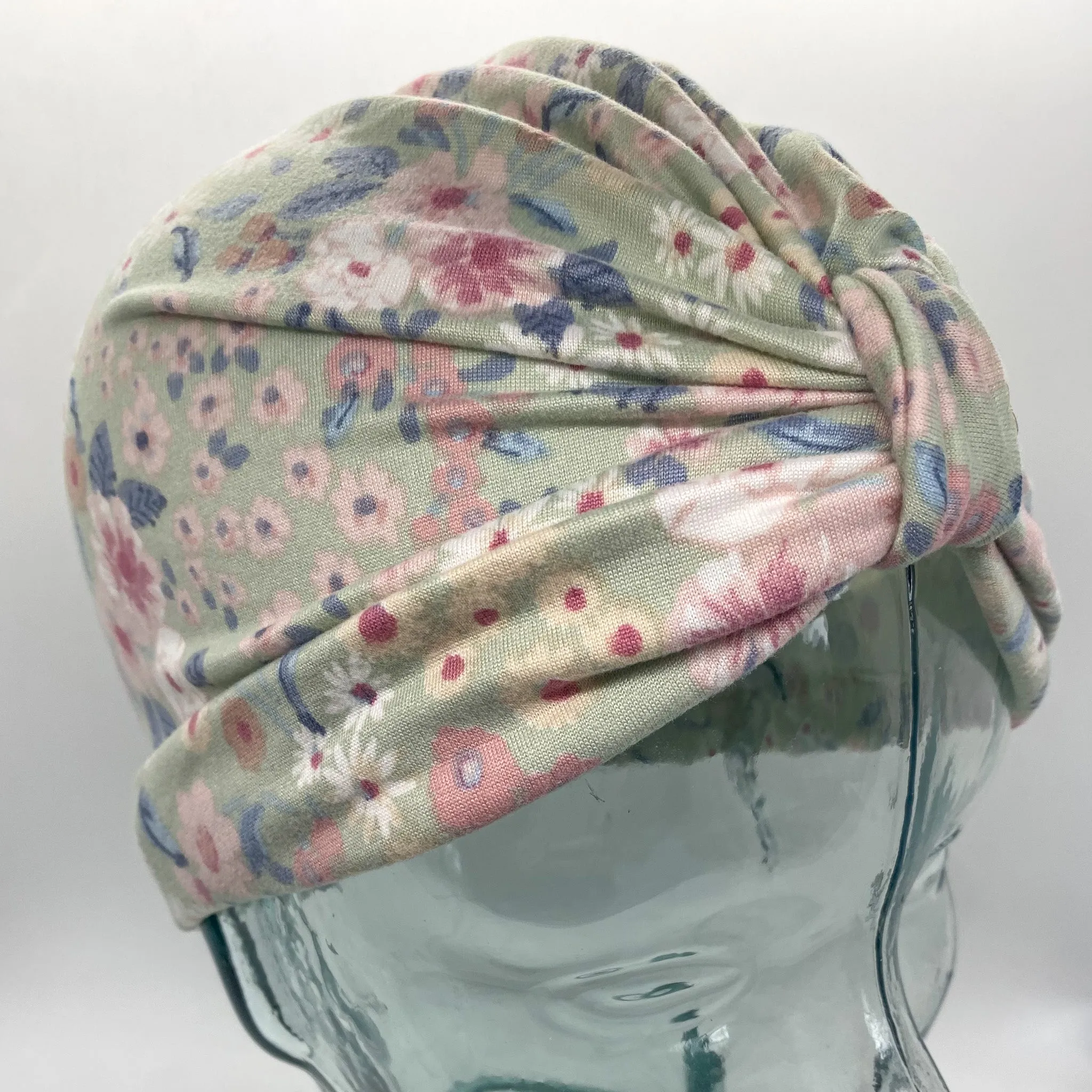 Muted Flowers Head Wrap