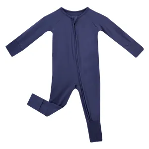 Muted Navy Bamboo Convertible Zippered Sleeper