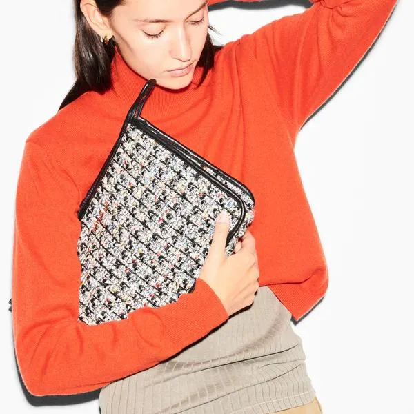MZ Wallace Metro Clutch in Boucle
