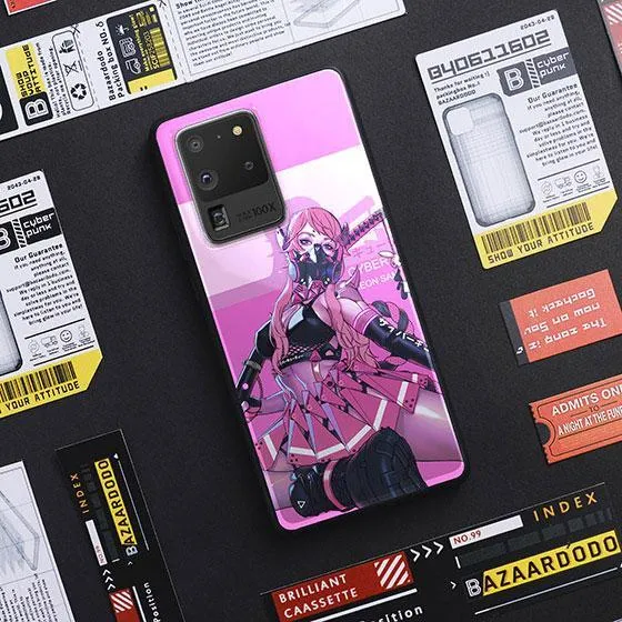 Neon Samurai LED Case for Samsung