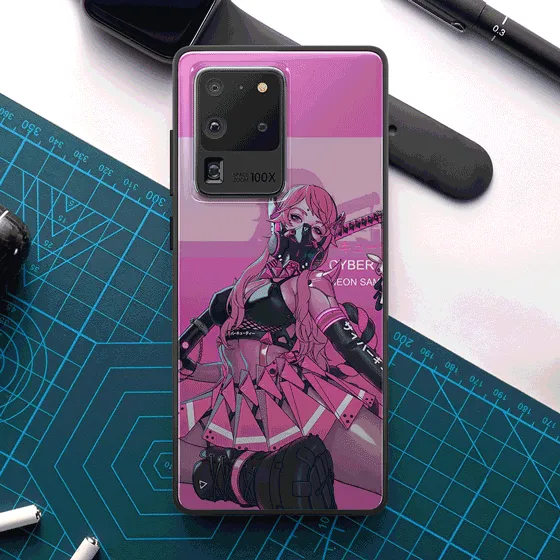 Neon Samurai LED Case for Samsung