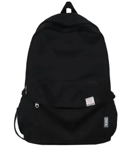 New Waterproof Nylon Women Backpack Female Travel Bag Backpacks Schoolbag for Teenage Girls Solid Color Bookbag Mochila Bookbag
