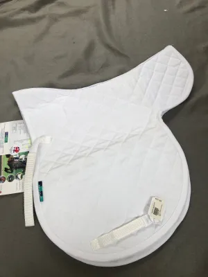 New white griffin hiwither saddle cloth FREE POSTAGE*