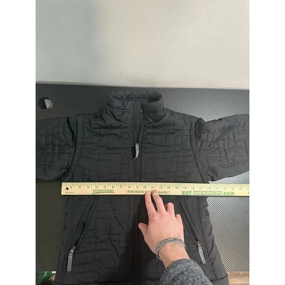 Nike ACG 3 Quilted Puffer Jacket Black Convertible 3 Outer Layer Size Medium