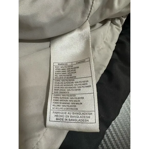 Nike ACG 3 Quilted Puffer Jacket Black Convertible 3 Outer Layer Size Medium