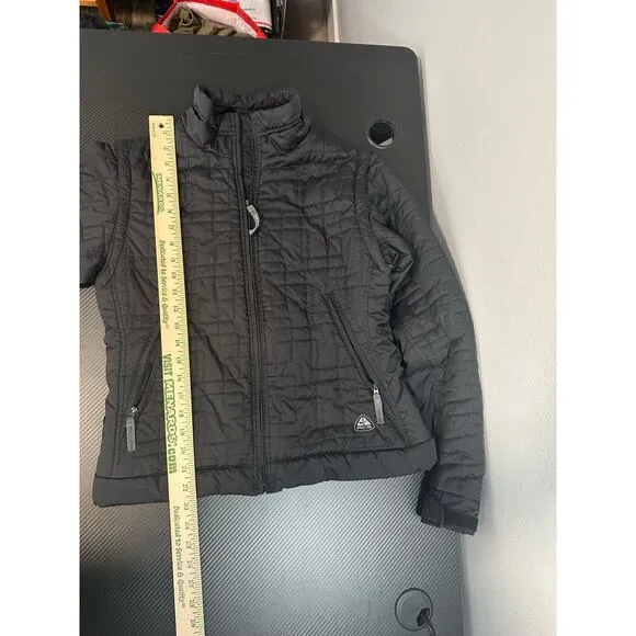 Nike ACG 3 Quilted Puffer Jacket Black Convertible 3 Outer Layer Size Medium