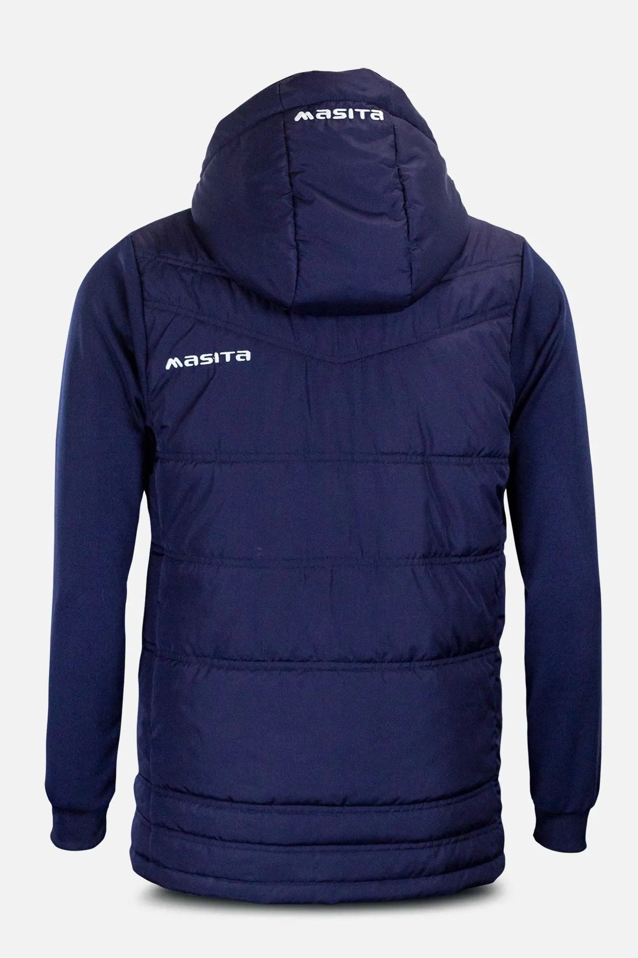 Nova Padded Jacket Navy/Amber Option 2