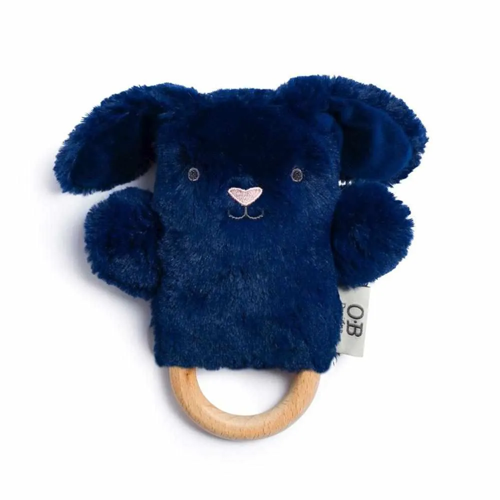 O.B Designs Bobby Bunny Rattle & Teething Ring