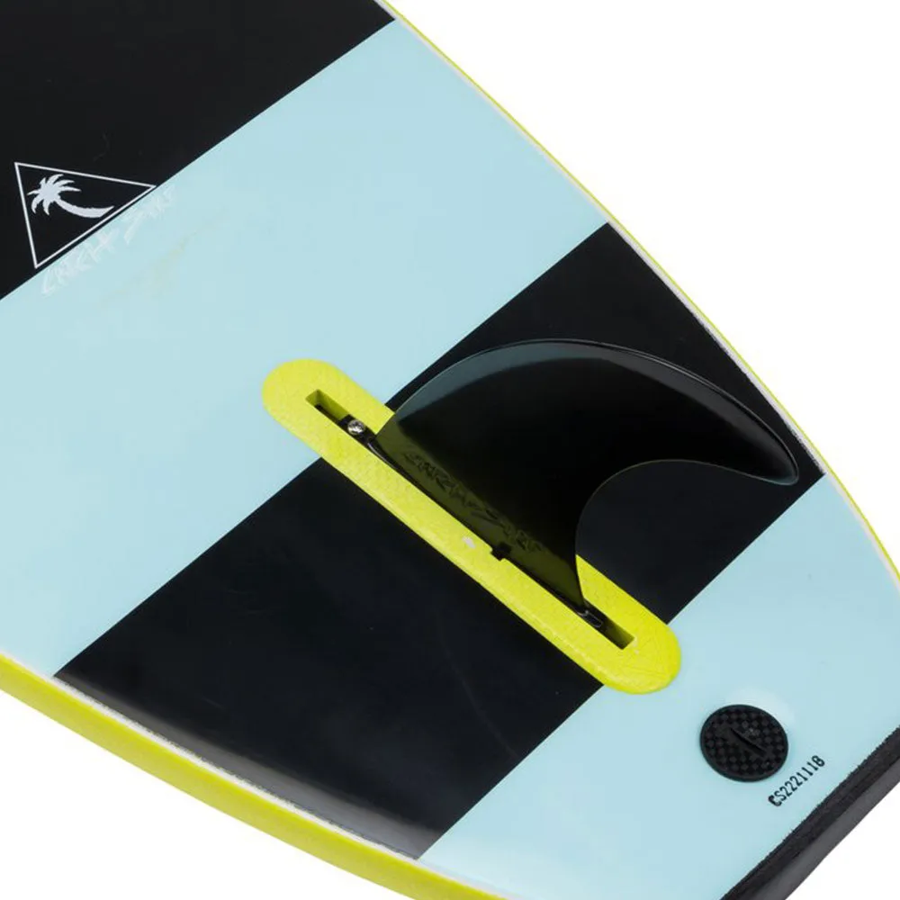 ODYSEA Plank 6'0 Soft Single Fin Surfboard - Lemon Yellow
