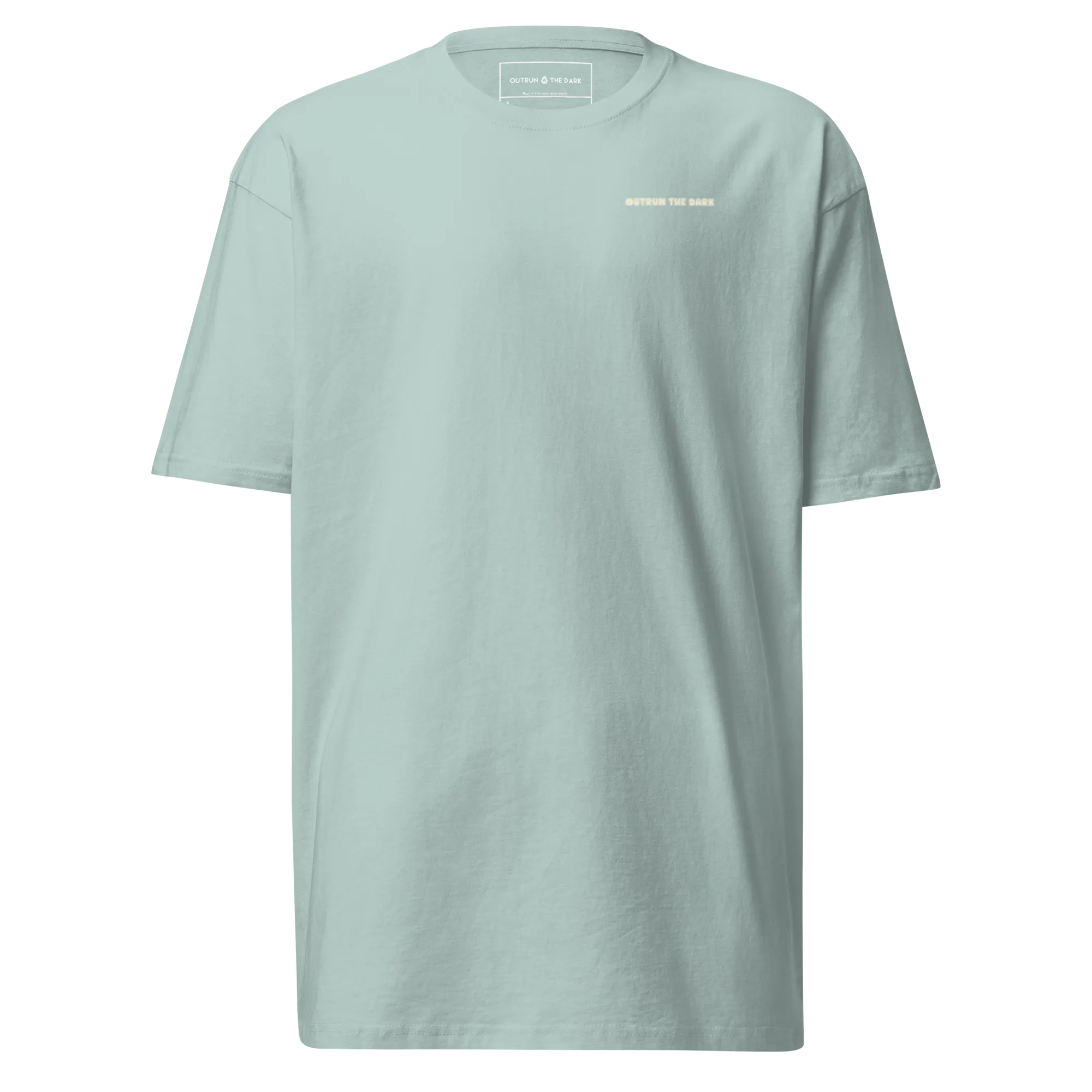 Outrun the Rain Women’s Heavy Blue Tee
