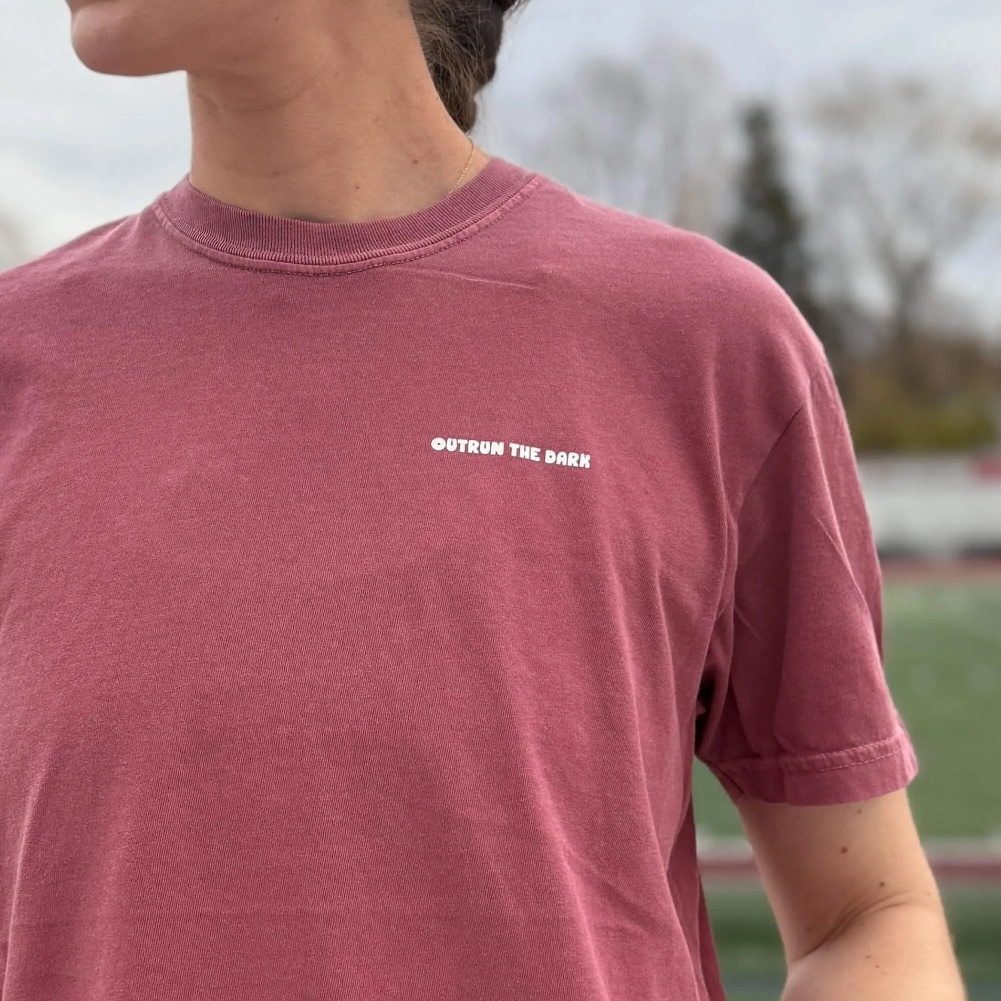 Outrun the Rain Women’s Heavy Tee