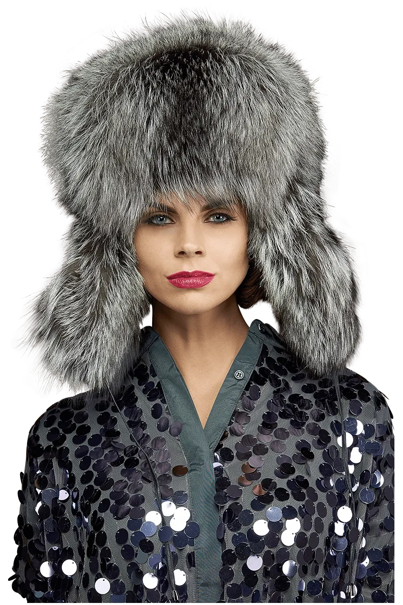 Oversized Unisex Trapper Fur Hat