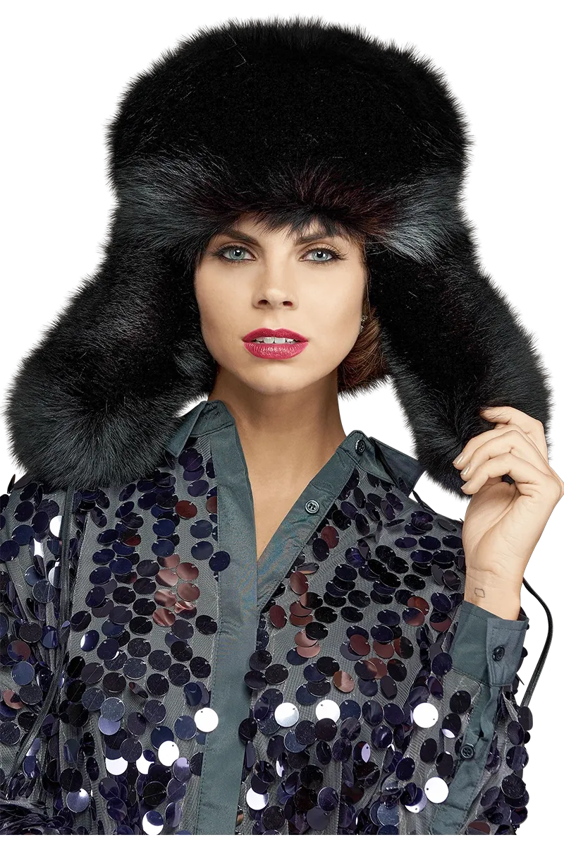 Oversized Unisex Trapper Fur Hat