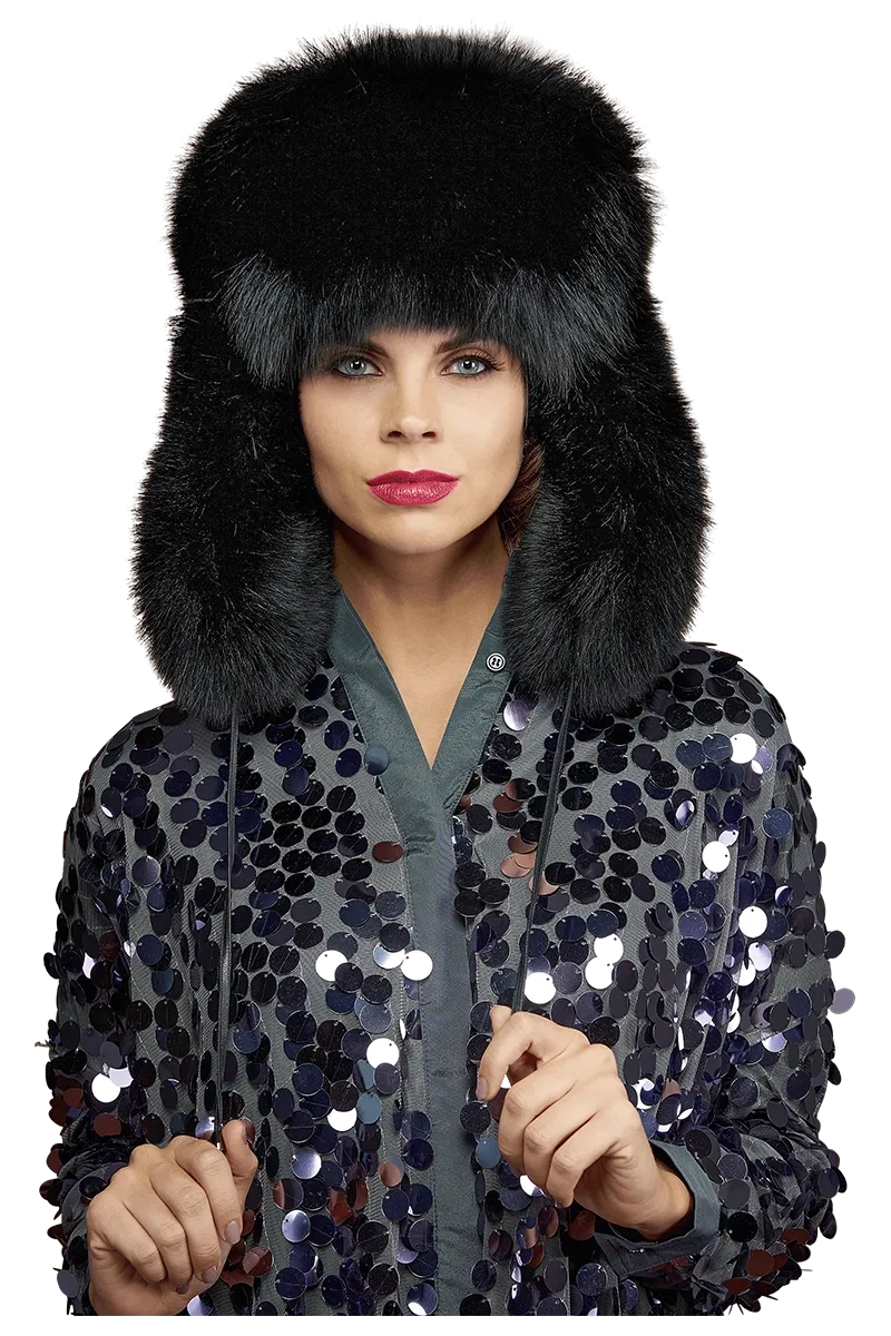 Oversized Unisex Trapper Fur Hat