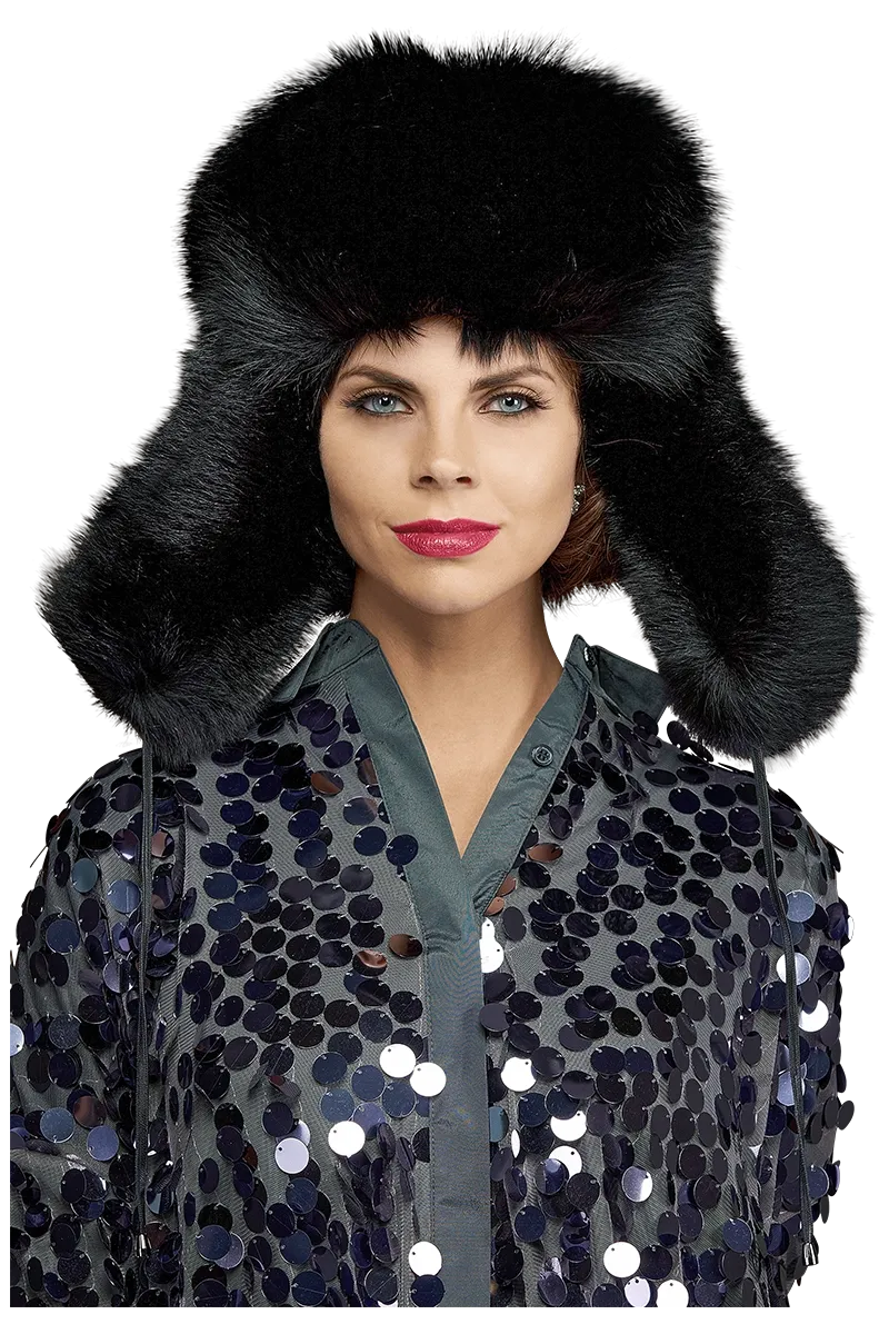 Oversized Unisex Trapper Fur Hat