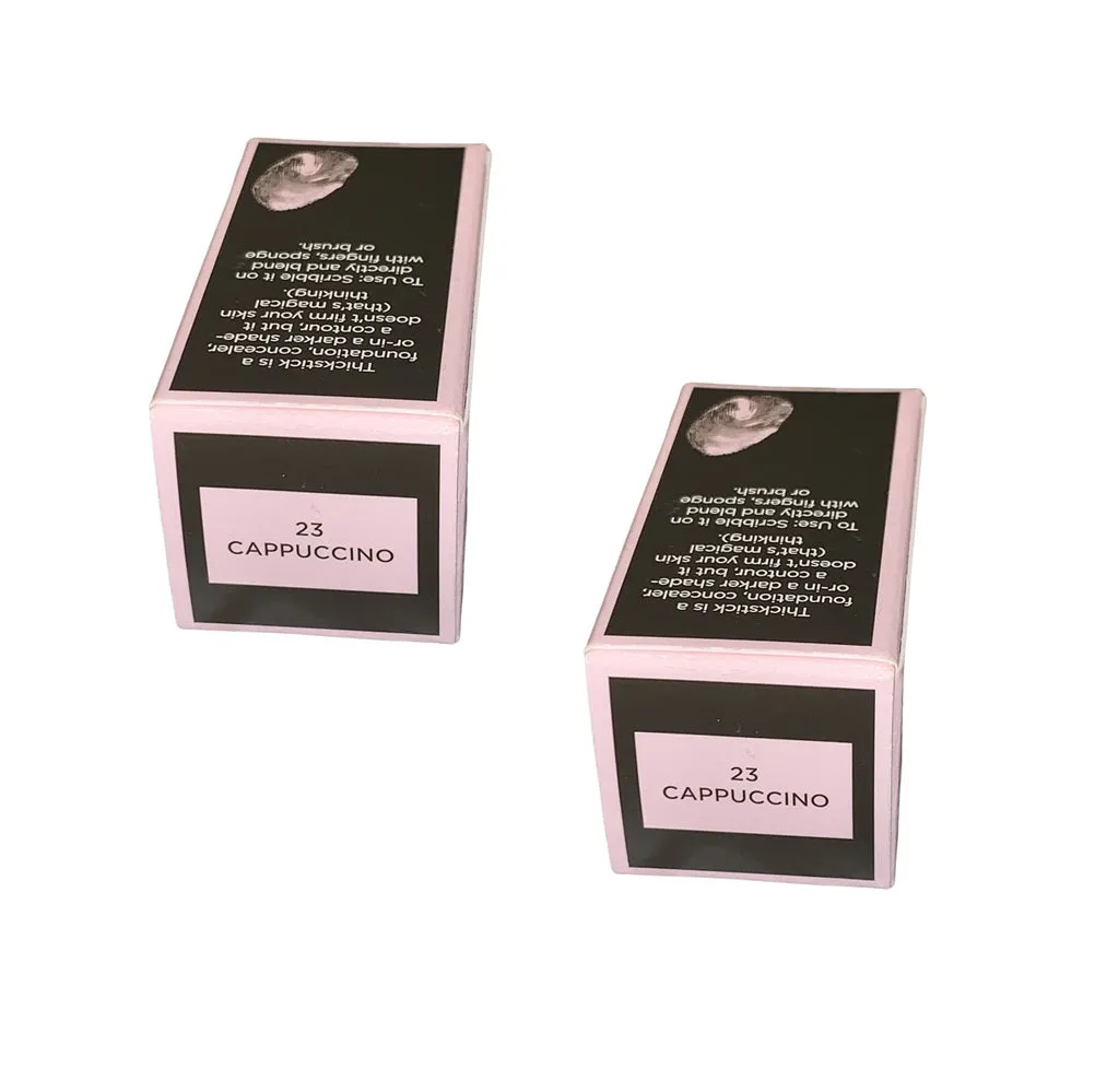 Pack of 2 flesh Firm Flesh Thickstick Foundation, Cappuccino 23