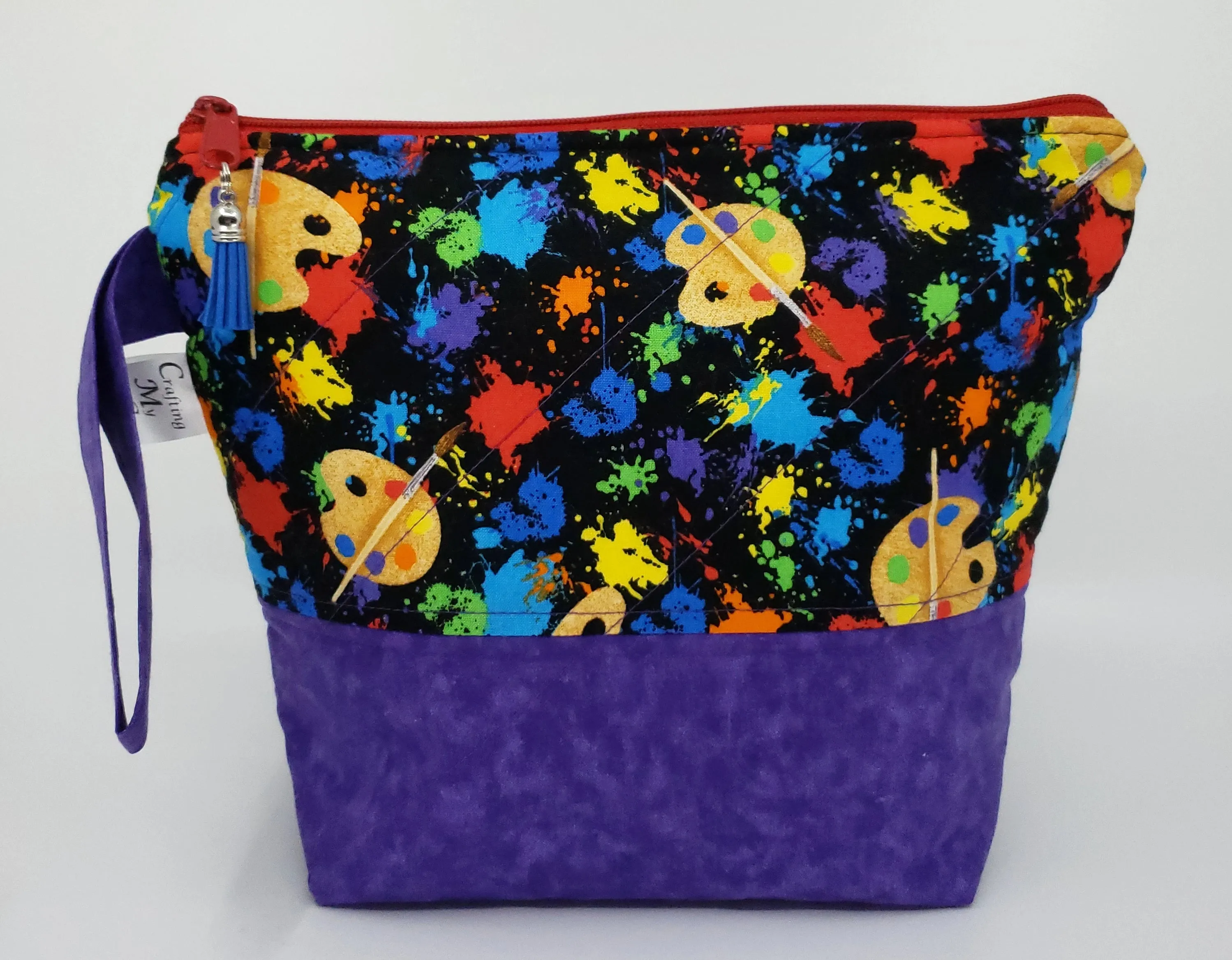Paint Splotches - Project Bag - Small