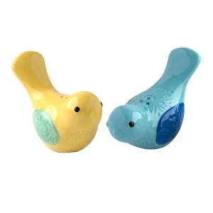 Painted Birds Salt & Pepper Shakers