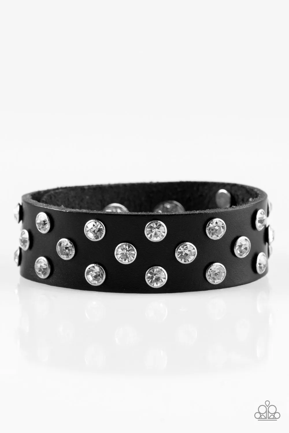 Paparazzi Shine On You Crazy Diamond - Black Urban Bracelet