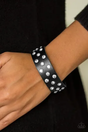 Paparazzi Shine On You Crazy Diamond - Black Urban Bracelet