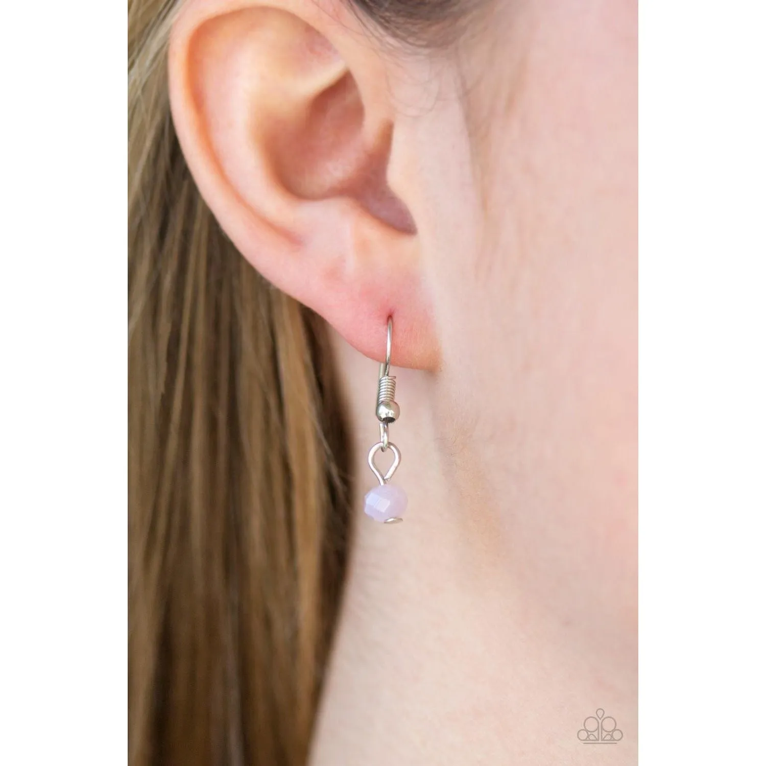 Paparazzi  Vienna Voyage -Pink Necklace & Earrings Set
