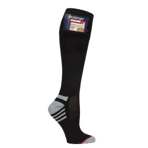 Passport Security Socks®, Black