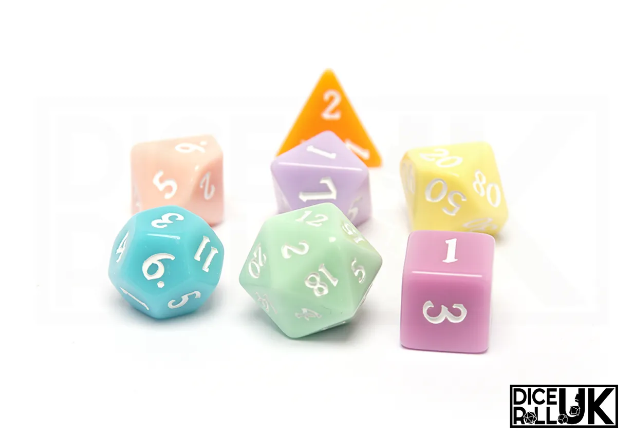 Pastel Dice