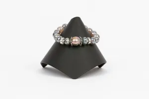 Pearl, Mystic Quartz Bracelet