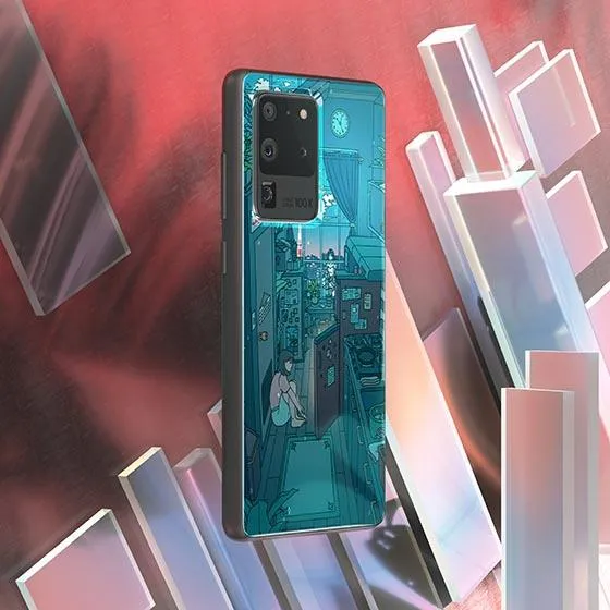 Perfect Blue LED Case for Samsung