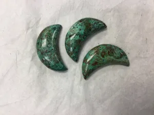Peruvian Turquoise Crescent Moons