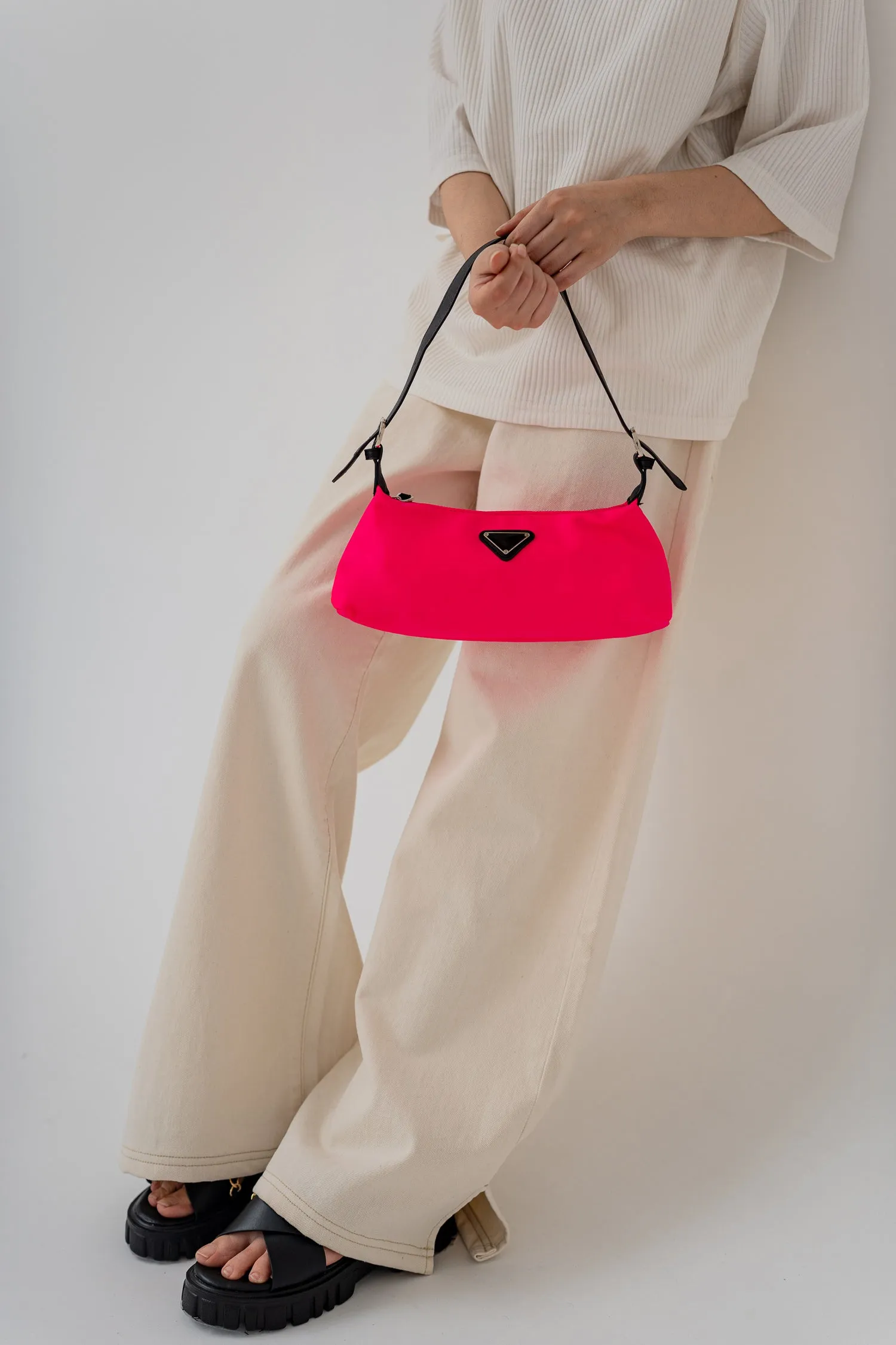 Pink Crossbody Bag