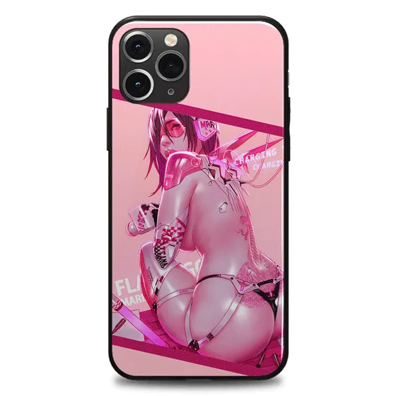 Pink Flamingo LED Case for iPhone