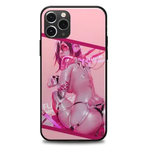 Pink Flamingo LED Case for iPhone