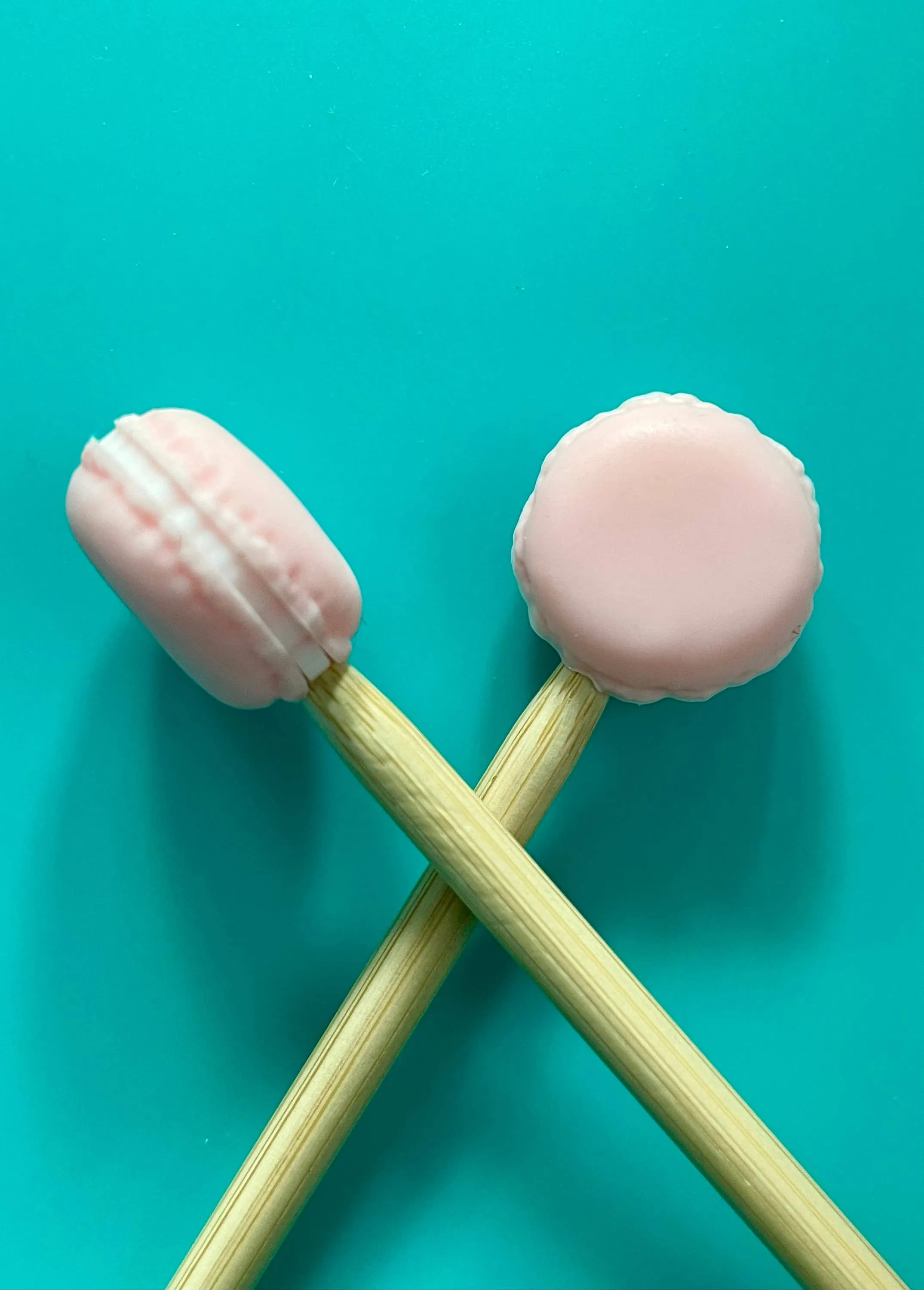 Pink French Macaron Point Protectors