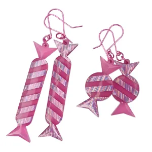 PINK GLAM CANDY EARRINGS