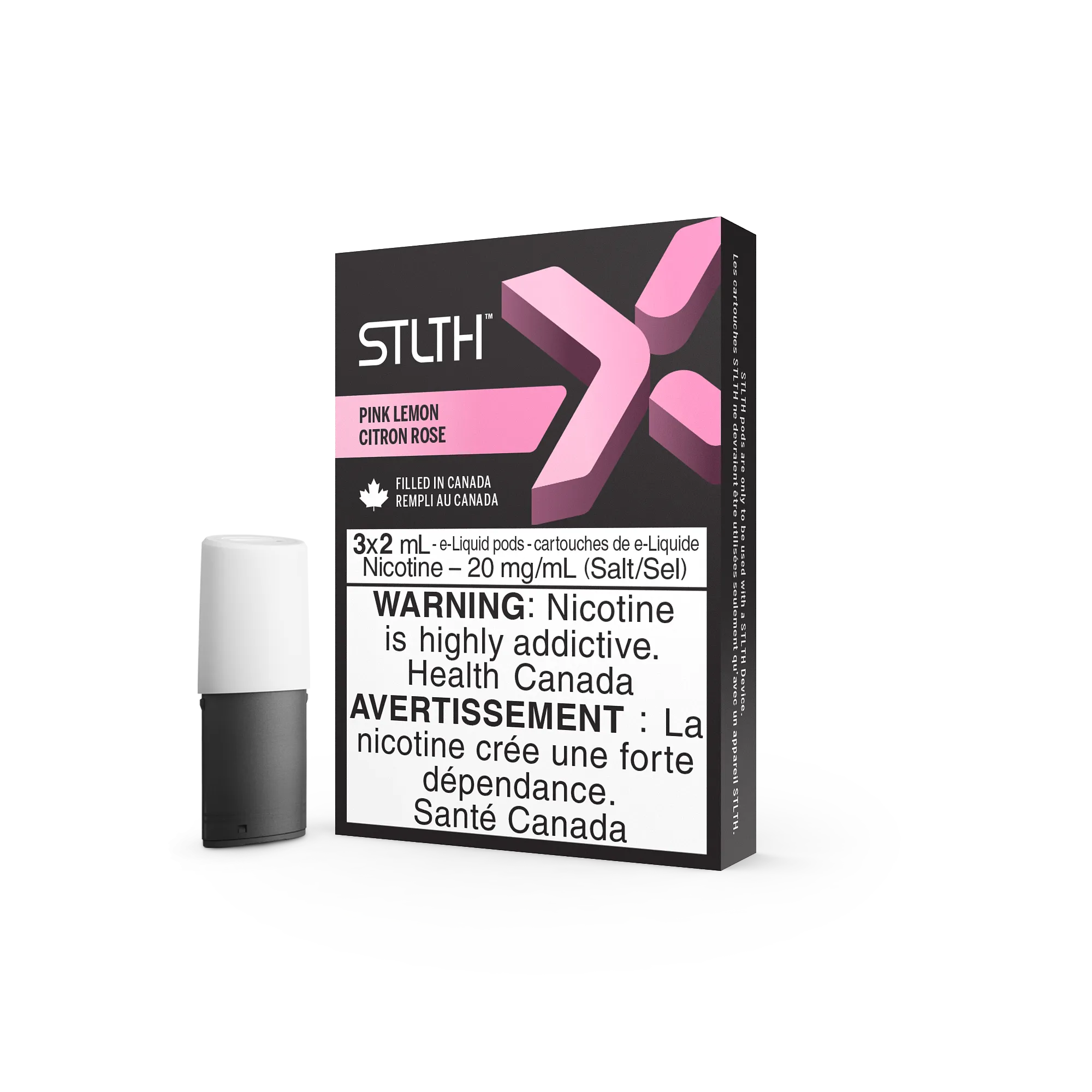 Pink Lemon STLTH X Pods