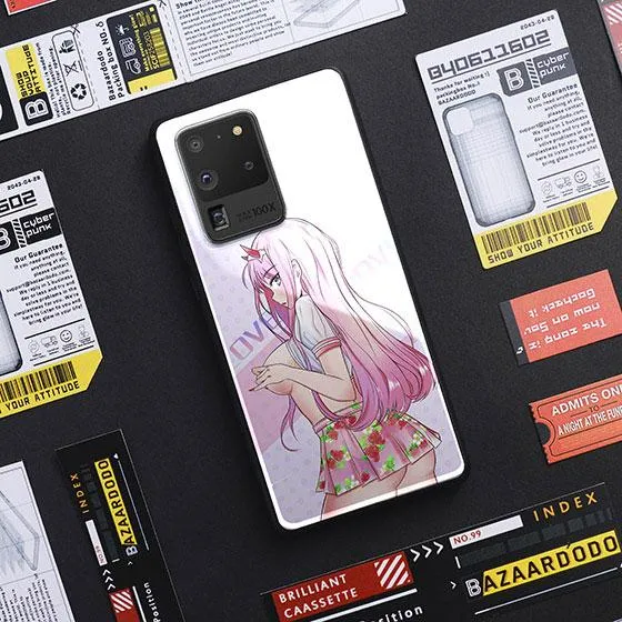 Pinkdress Girl LED Case for Samsung