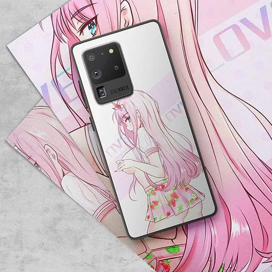 Pinkdress Girl LED Case for Samsung